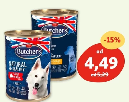 Butcher's Junior Karma dla psów juniorów kawałki w galaretce z kurczakiem 400 g