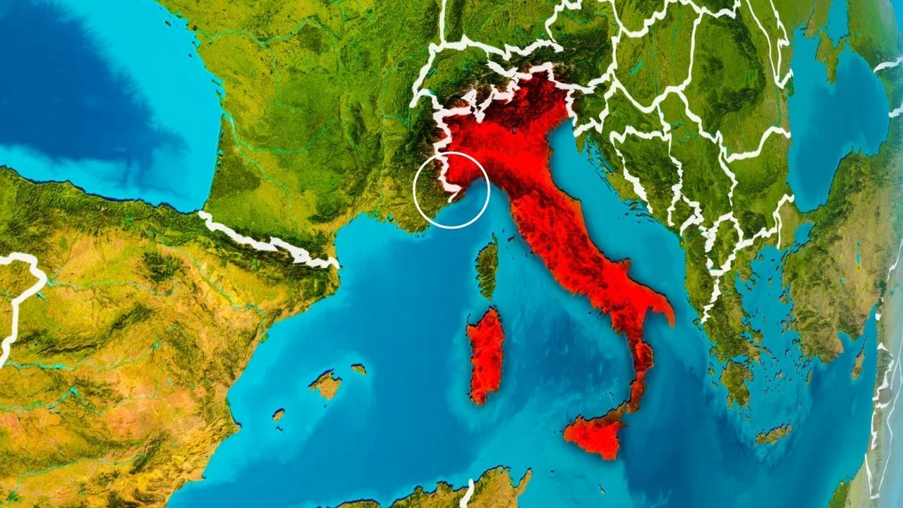 Seborga leży blisko włosko-francuskiej granicy Seborga leży blisko włosko-francuskiej granicy