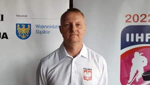 Zbigniew Wróbel, trener kobiecej hokejowej reprezentacji Polski