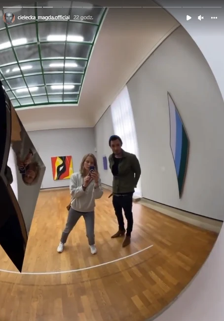 Magda Cielecka i Bartosz Gelner na pierwszym wspólnym zdjęciu Foto: IG / @cielecka_magda.official/ Magda Cielecka i Bartosz Gelner na pierwszym wspólnym zdjęciu Foto: IG / @cielecka_magda.official/