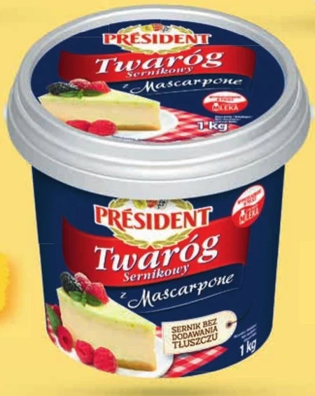 Président Twaróg sernikowy z mascarpone 1 kg
