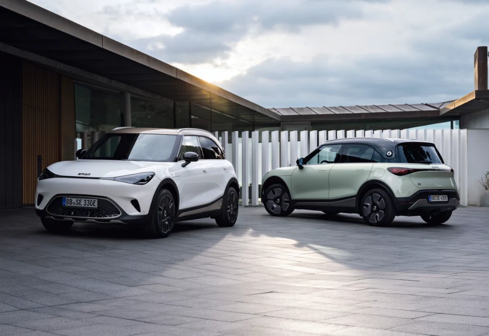 Nowy Smart #1 - elektryczny crossover 