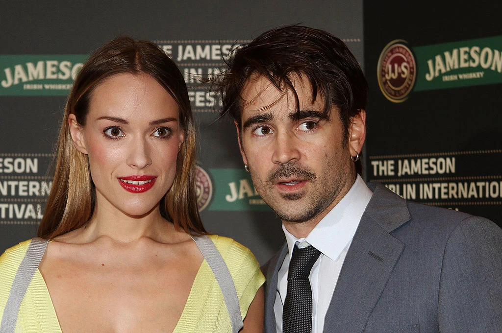 Alicja Bachleda i Colin Farrell podczas premiery filmu "Ondine" w Dublinie 18 lutego 2010 roku