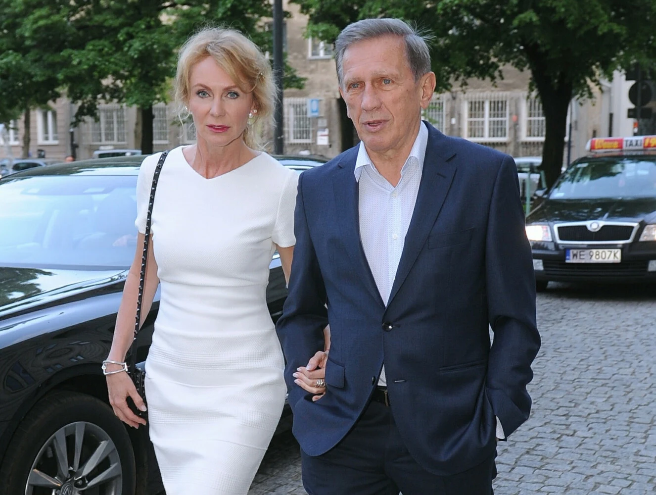 Beata Ścibakówna i Jan Englert Beata Ścibakówna i Jan Englert