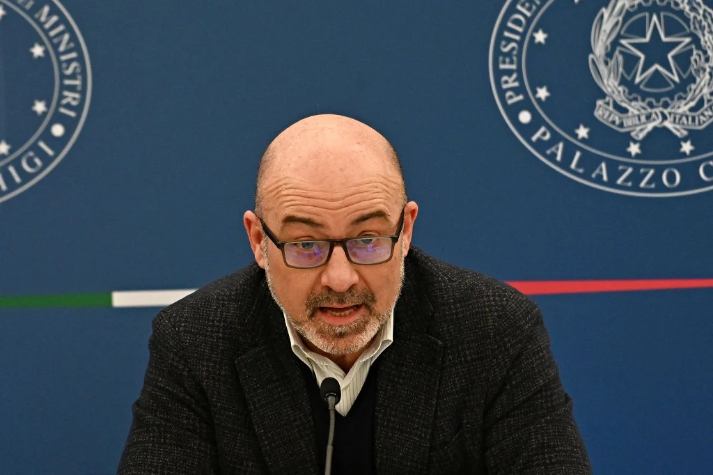 Roberto Cingolani, włoski minister ds. transformacji ekologicznej 