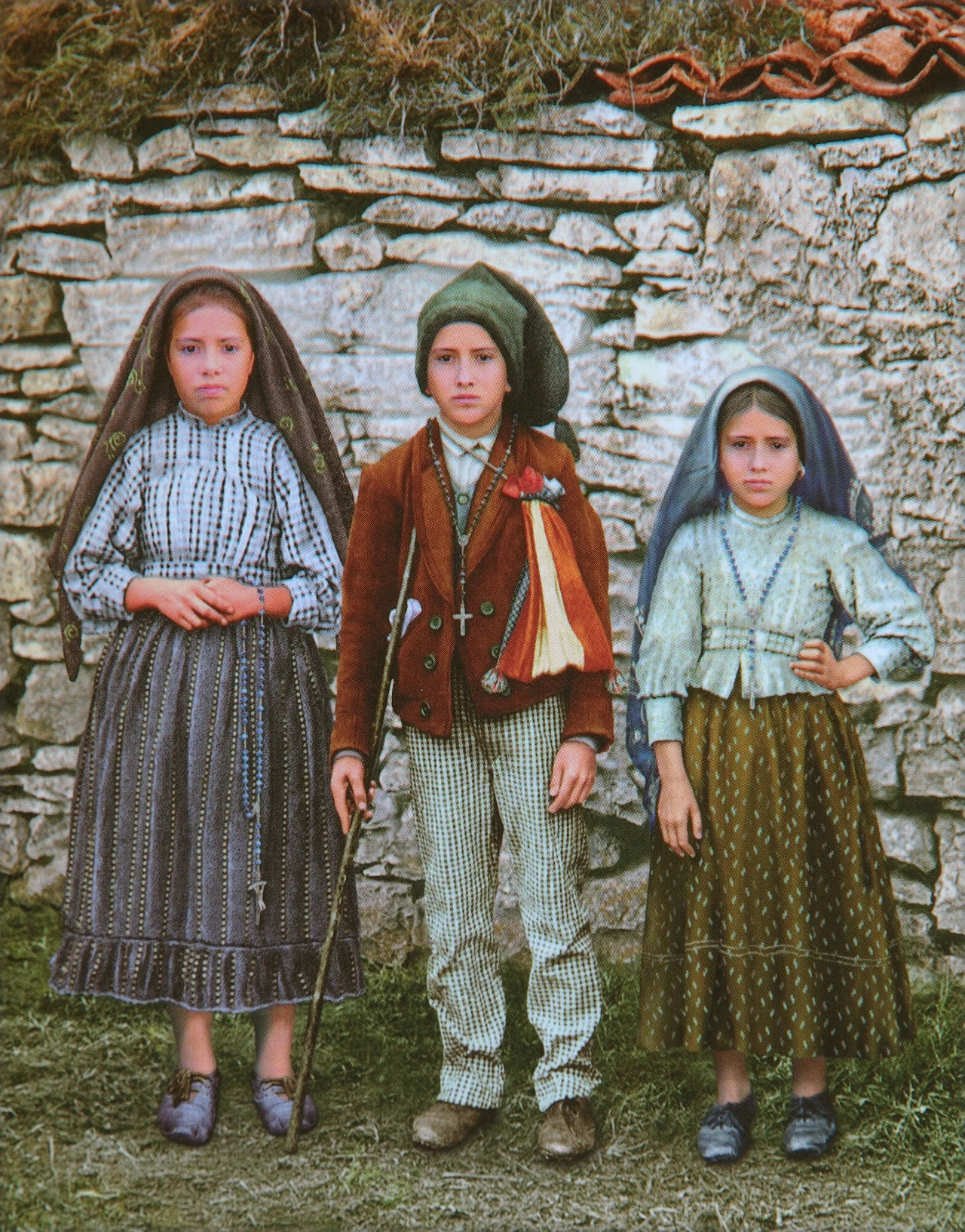 Objawienie fatimskie, święty Franciszek i święta Hiacynta Marto oraz Lucja dos Santos,