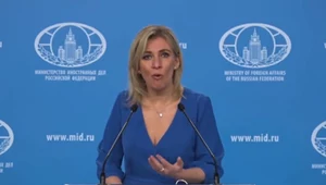 Rzeczniczka rosyjskiego MSZ Maria Zacharowa