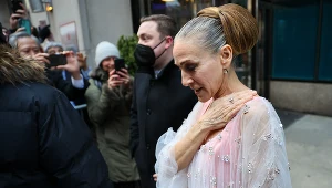 Sarah Jessica Parker przed premierą "Plaza Hotel" w Hudson Theatre