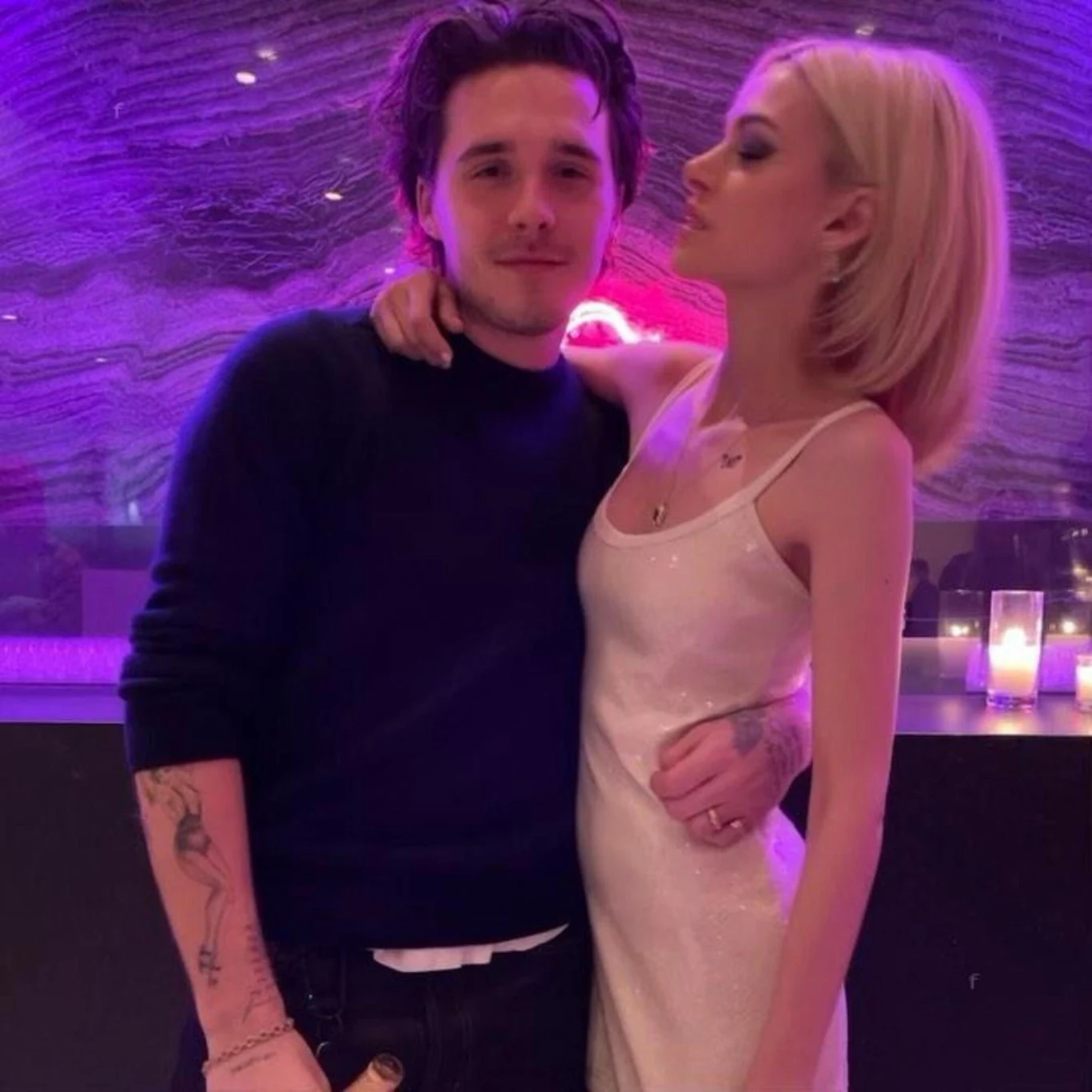 Brooklyn Beckham i Nicola Peltz Brooklyn Beckham i Nicola Peltz