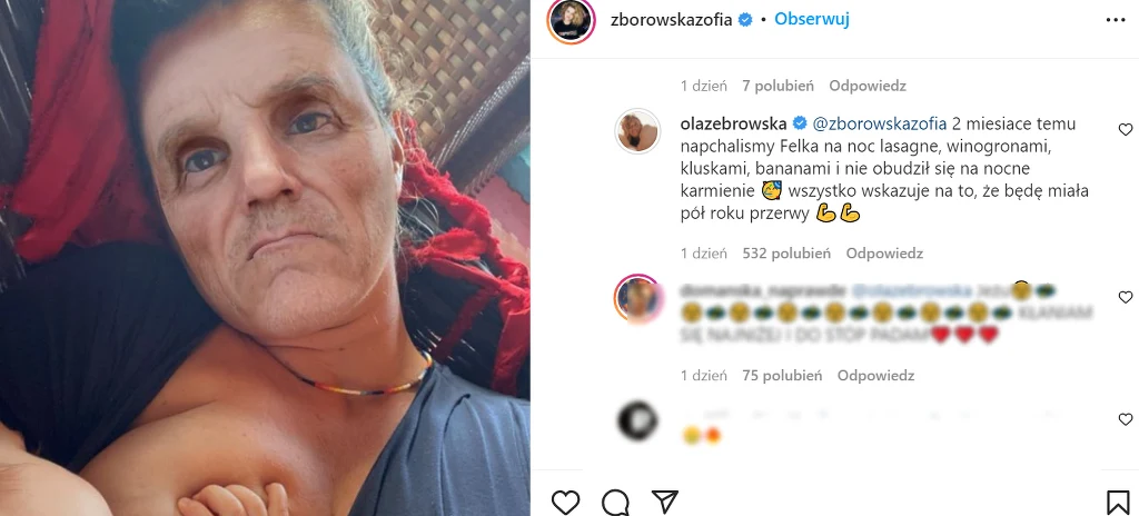 Zofia Zborowska: www.instagram.com/zborowskazofia/