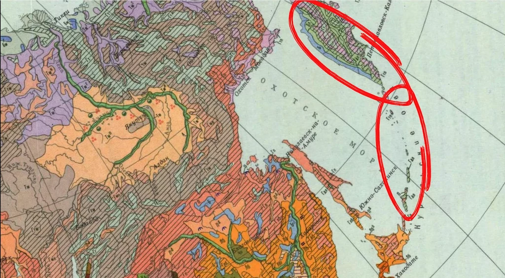 Czy Rosja jest zdolna do jakiejkolwiek ugody z Japonią? Mapa Morza Ochockiego