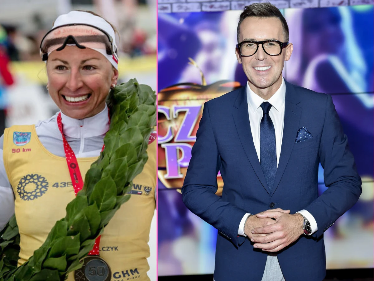 Justyna Kowalczyk i Maciej Kurzajewski Justyna Kowalczyk i Maciej Kurzajewski