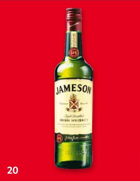 Jameson Irish Whiskey 700 ml