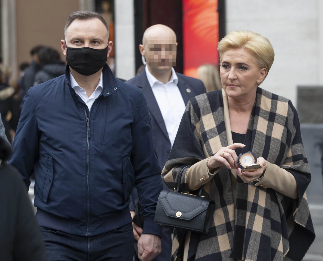 Andrzej Duda i Agata Kornhauser-Duda podczas wizyty w Rzymie Andrzej Duda i Agata Kornhauser-Duda podczas wizyty w Rzymie