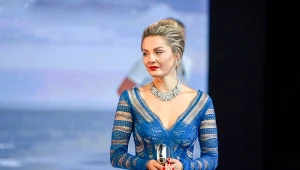Małgorzata Socha na planie drugiego sezonu "BrzydUli"