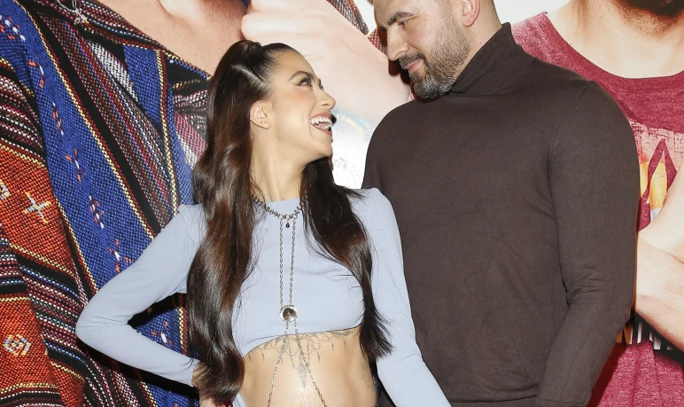 Maja Hyży z narzeczonym, Konradem Maja Hyży z narzeczonym, Konradem