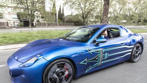 Elektryczne Maserati GranTurismo wyjechało na ulice