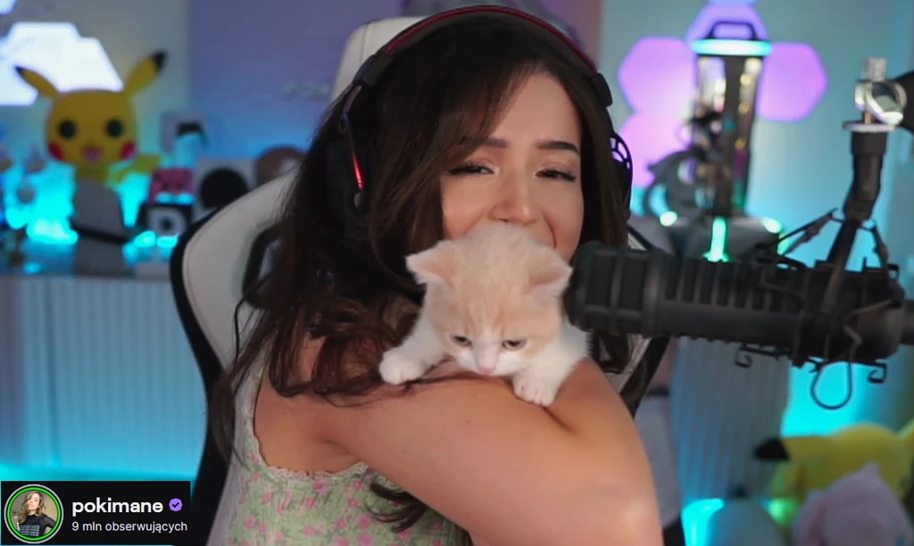 Pokimane - fragment filmu zamieszczonego w serwisie Twitch.tv na kanale @pokimane