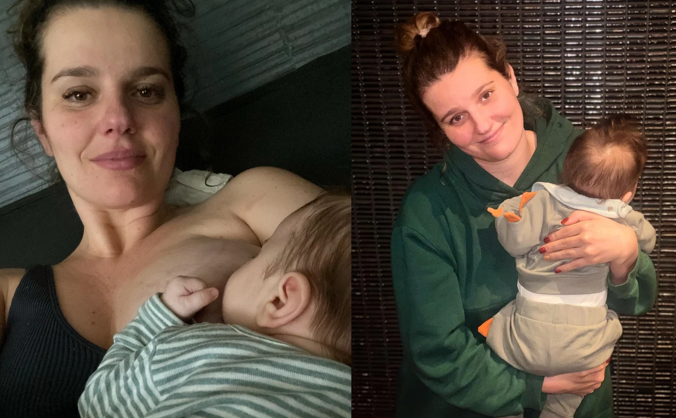 Zofia Zborowska żali się, że nie może wyjść na imprezę, bo karmi piersią Zofia Zborowska żali się, że nie może wyjść na imprezę, bo karmi piersią