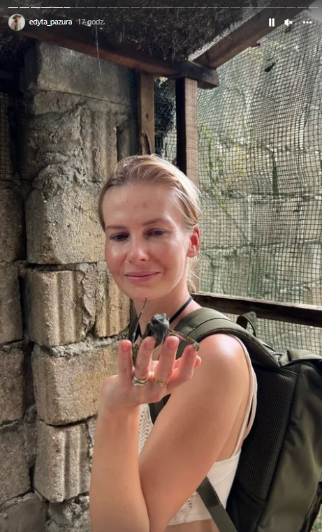 Edyta Pazura relacjonuje wakacje w sieci @edyta_pazura/ Edyta Pazura relacjonuje wakacje w sieci @edyta_pazura/