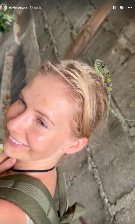 Edyta Pazura relacjonuje wakacje w sieci @edyta_pazura/ Edyta Pazura relacjonuje wakacje w sieci @edyta_pazura/