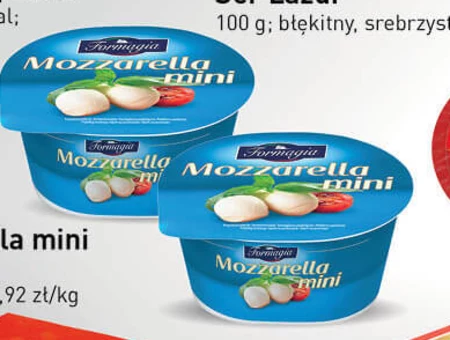 Formagia Ser Mozzarella w zalewie mini kulki 125 g