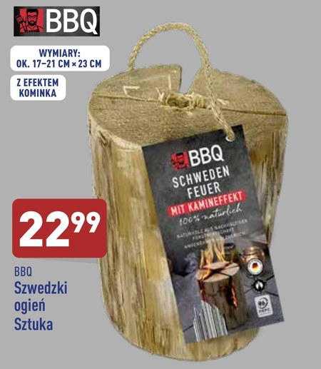 Szwedzki ogień BBQ - promocja Aldi - Ding.pl