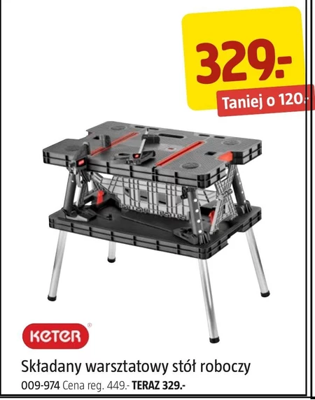 Stół warsztatowy Keter