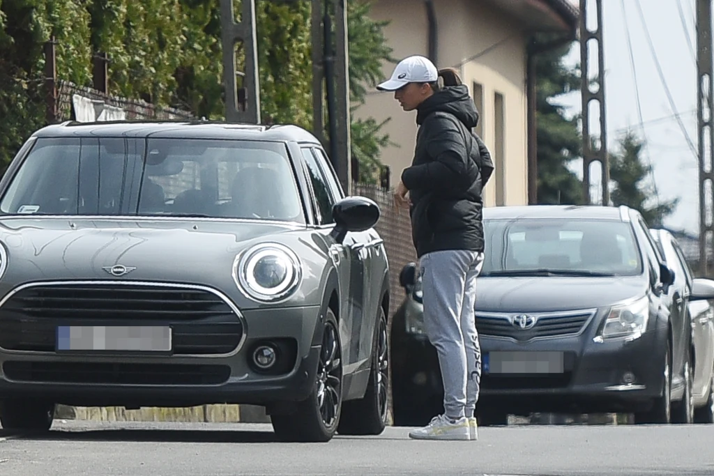 Iga Świątek i jej MINI Clubman Cooper