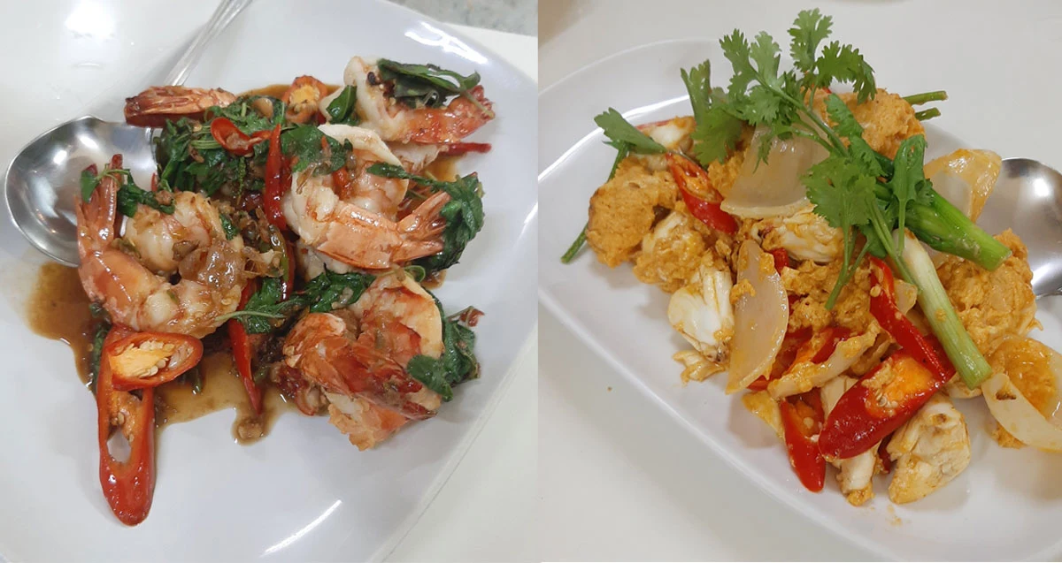 Jay Fai stawia głównie na owoce morza. Wybiera te najwyższej jakości