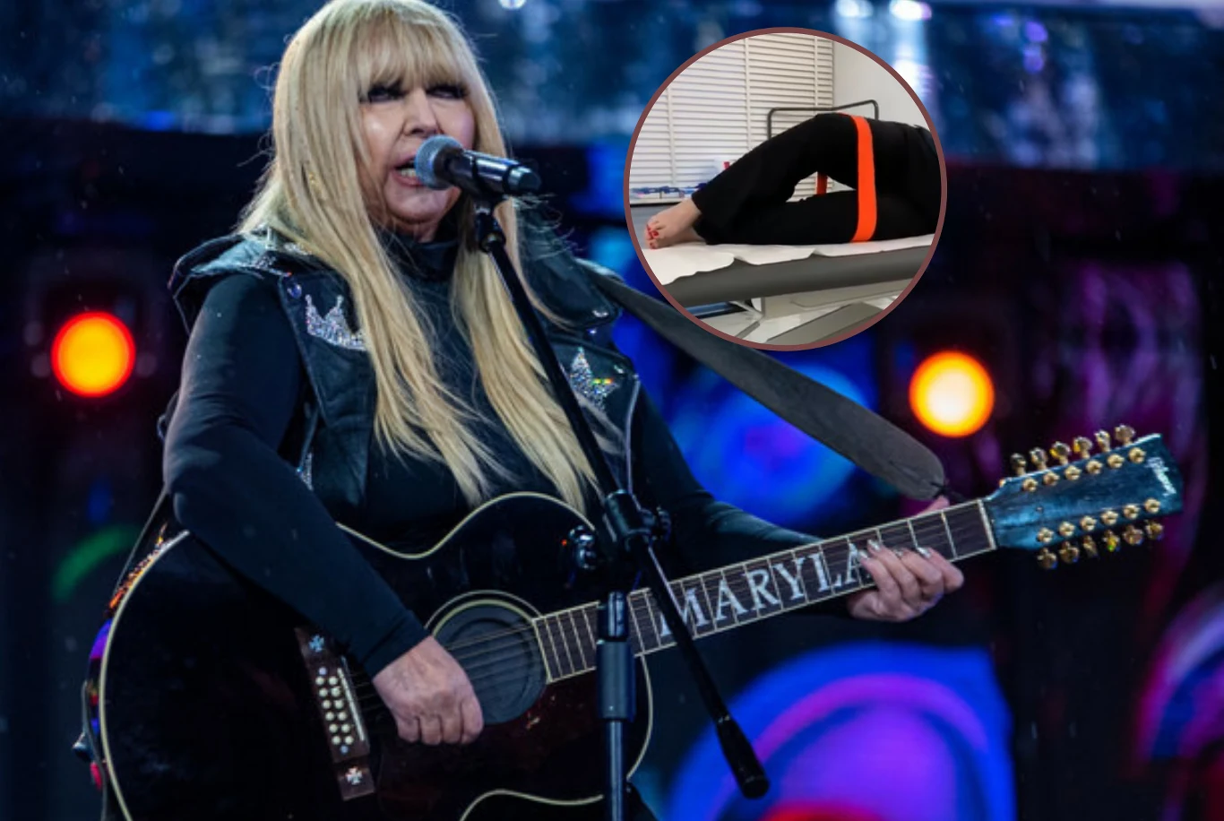 Maryla Rodowicz po operacji kolan Maryla Rodowicz po operacji kolan