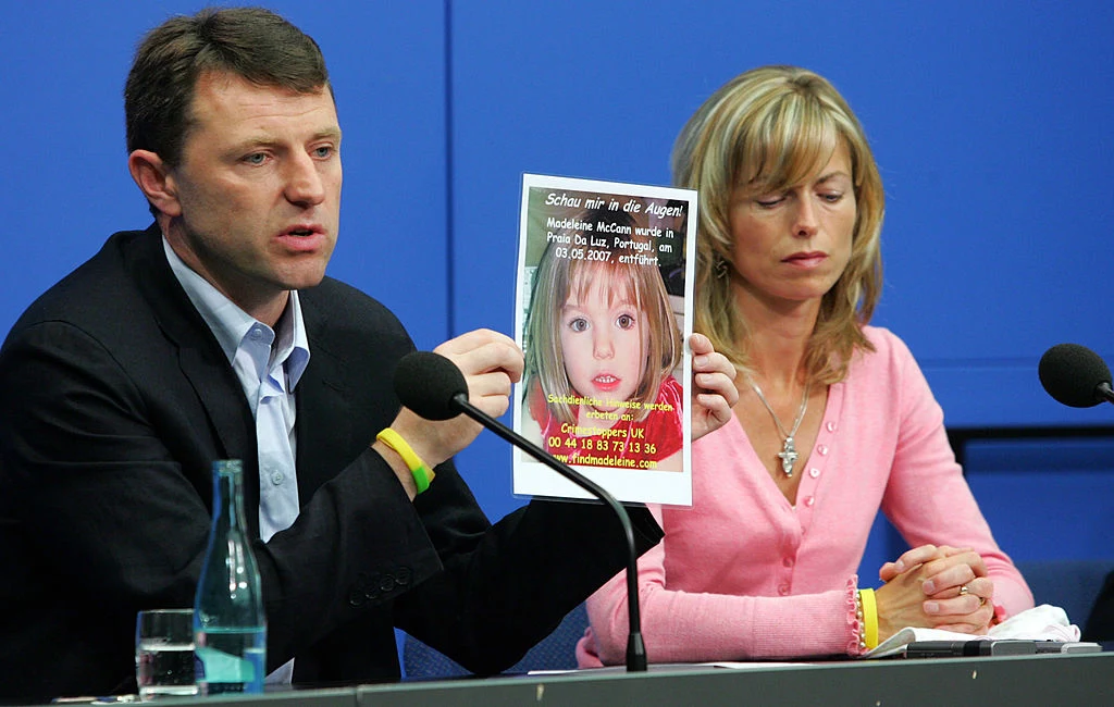 Rodzice zaginionej dziewczynki - Kate i Gerry McCann 