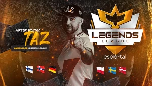 TaZ ambasadorem Esportal Legends League