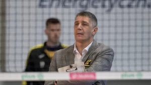 Slobodan Kovacz, trener PGE Skry Bełchatów, ma po pierwszym ćwierćfinale sporo do myślenia