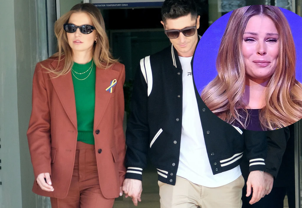 Anna Lewandowska i Robert oraz Małgorzata Tomaszewska