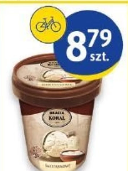 Bracia Koral Lody jak dawniej Lody słony karmel 450 ml
