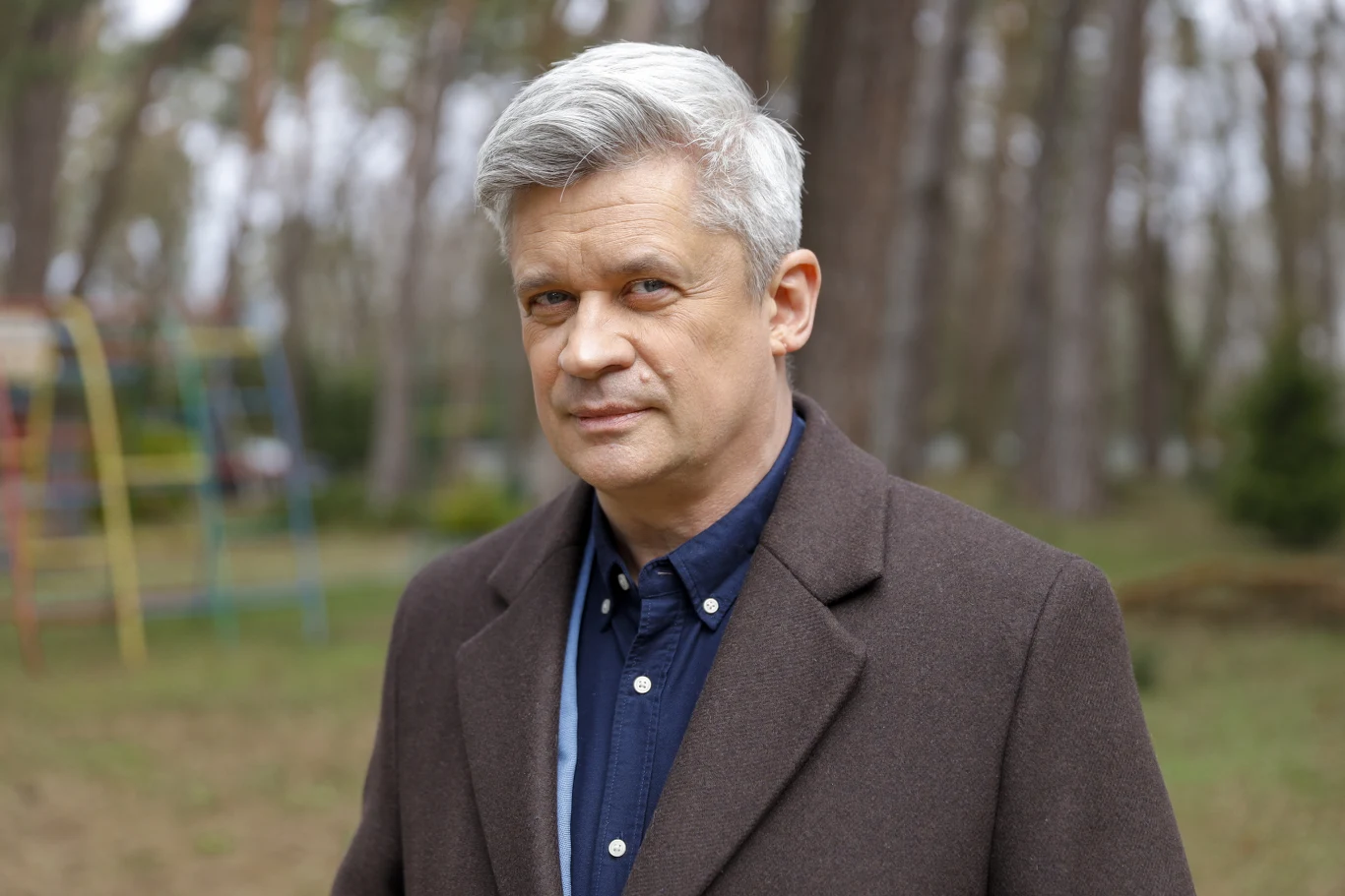 Piotr Grabowski w "Leśniczówce" Piotr Grabowski w "Leśniczówce"