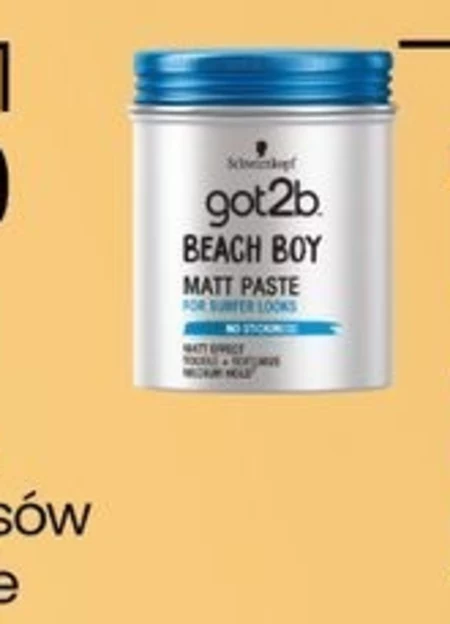 got2b Beach Boy Surfer Look Pasta do włosów matująca 100 ml