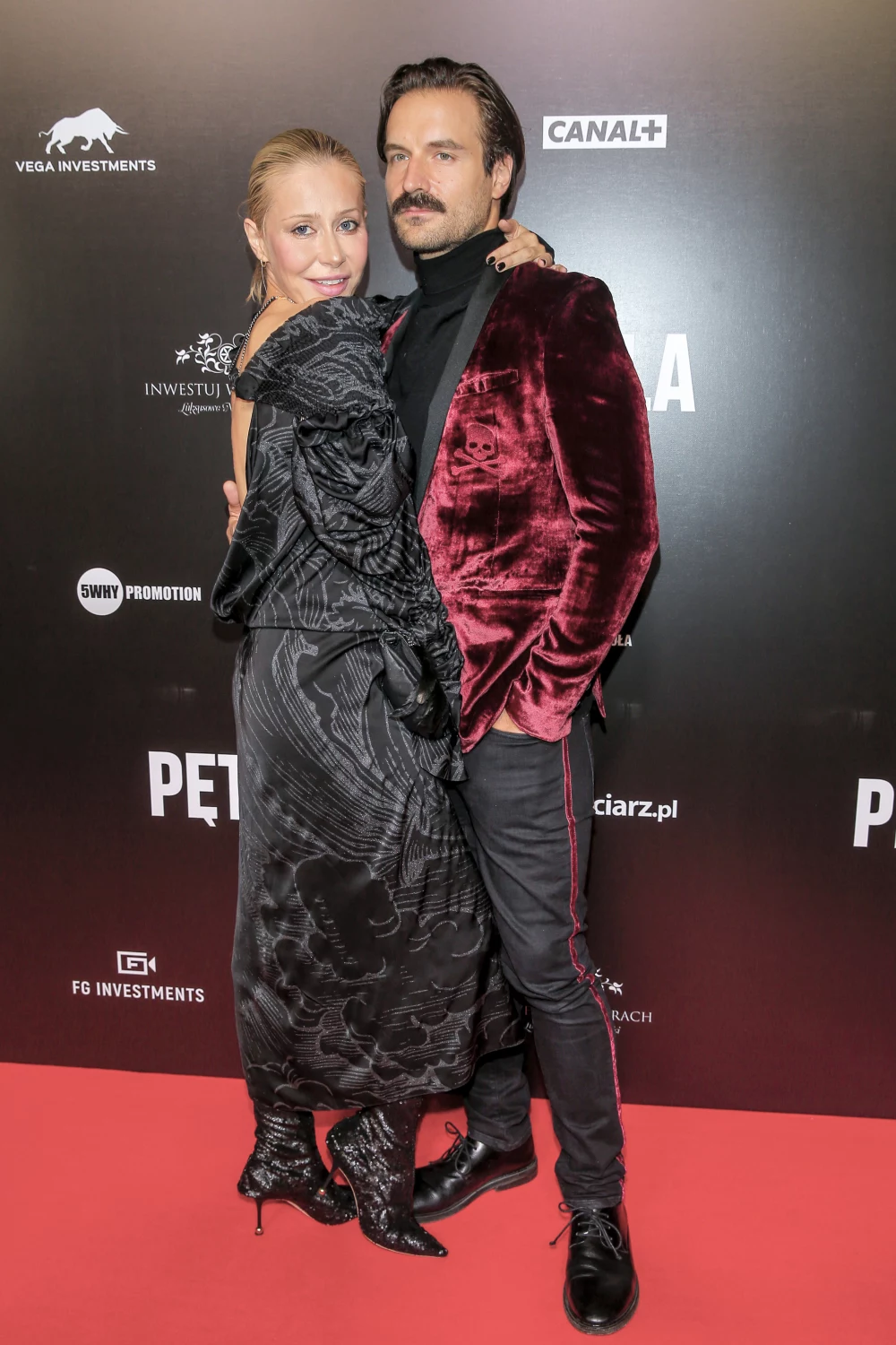 Katarzyna Warnke i Piotr Stramowski