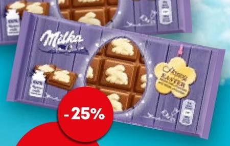 Milka Sweet Winter Czekolada mleczna z białą czekoladą 100 g