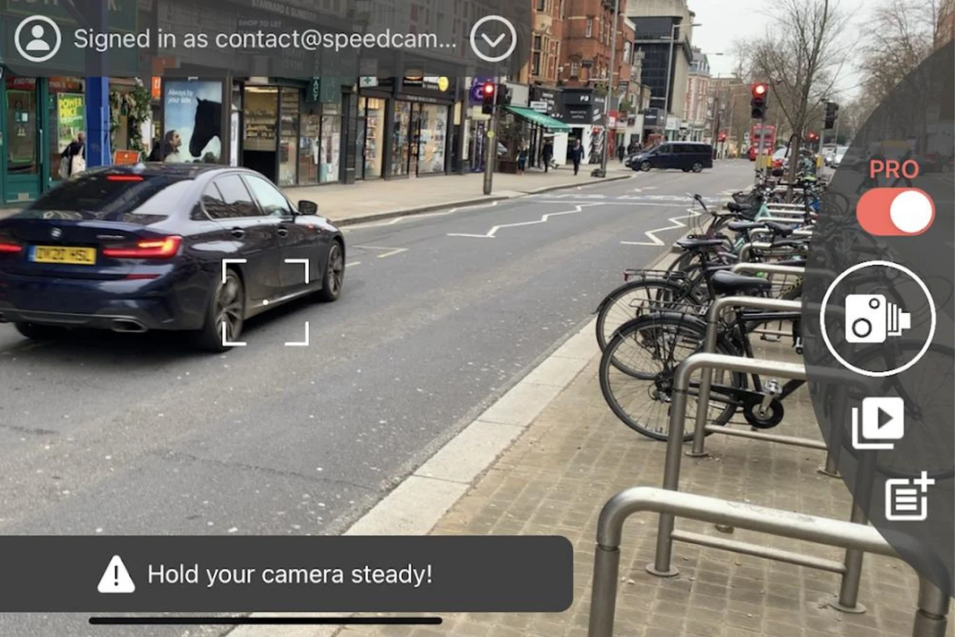 Speedcam Anywhere to aplikacja na smartfona czy tablet z Androidem, która działa jak fotoradar Speedcam Anywhere to aplikacja na smartfona czy tablet z Androidem, która działa jak fotoradar