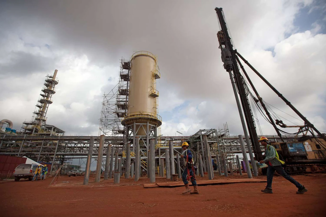 Zakład przetwórstwa pierwiastków ziem rzadkich Lynas w Gebeng, około 270 km na wschód od Kuala Lumpur (zdj. ilustracyjne) Zakład przetwórstwa pierwiastków ziem rzadkich Lynas w Gebeng, około 270 km na wschód od Kuala Lumpur (zdj. ilustracyjne)