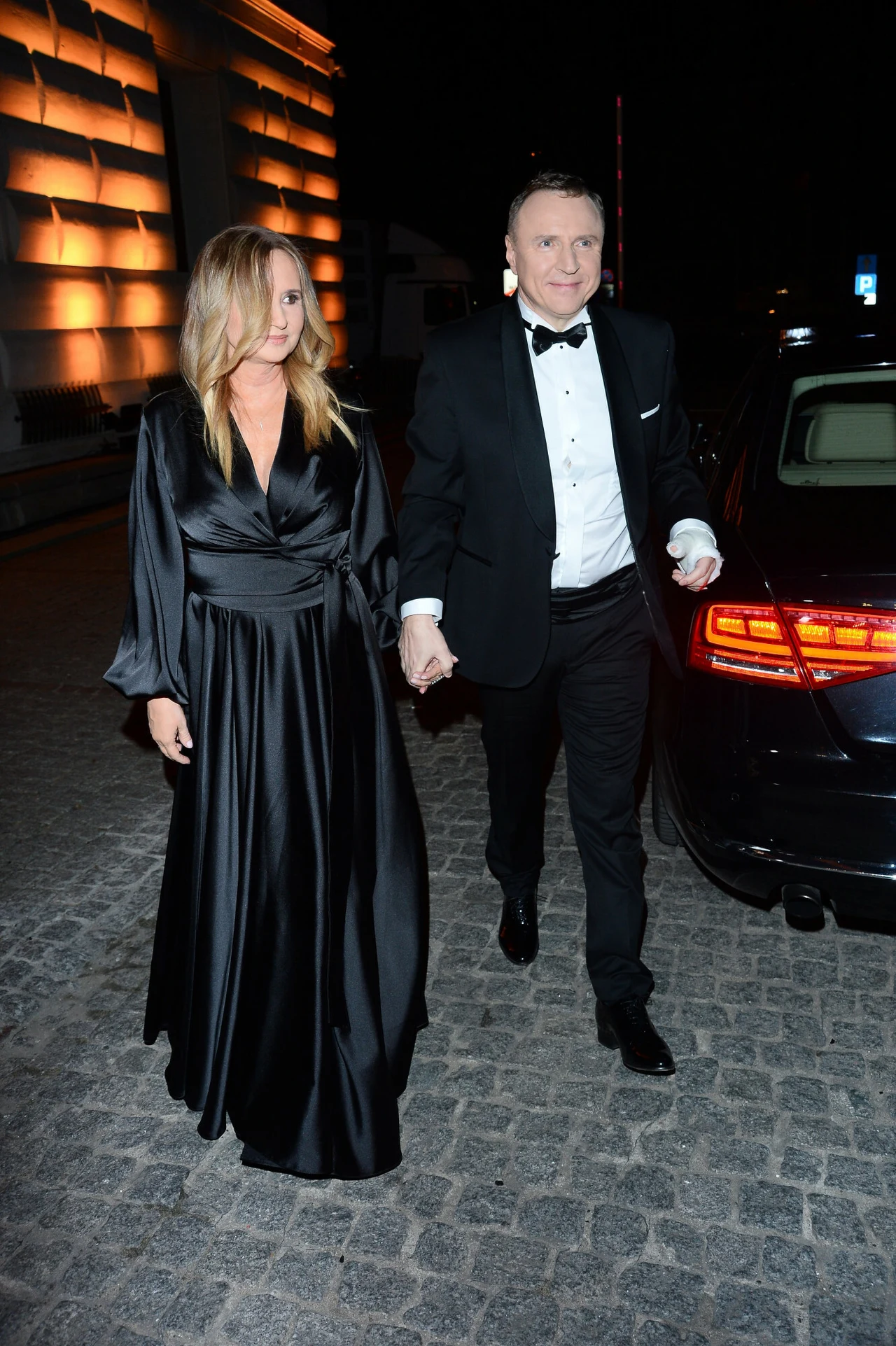 Jacek Kurski i Joanna Kurska podczas Gali Wiktorów  Jacek Kurski i Joanna Kurska podczas Gali Wiktorów