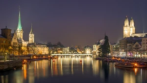 Szwajcaria obawia się wpływu wysokich amerykańskich ceł na gospodarkę kraju. Na zdj. Zurych