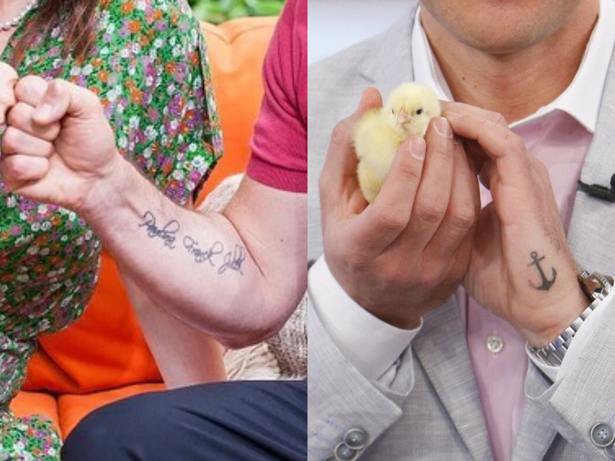 Tatuaże Macieja Kurzajewskiego