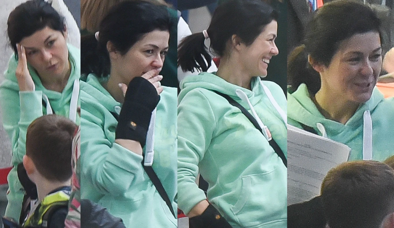 Kasia Cichopek na lotniksu Kasia Cichopek na lotniksu