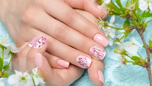 Pastelowy manicure - wiosenny hit