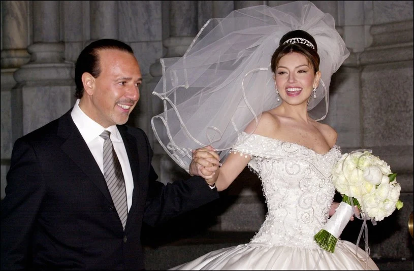 Thalia i Tommy Mottola Thalia i Tommy Mottola