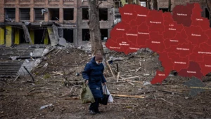 Alarmy przeciwlotnicze w całej Ukrainie 