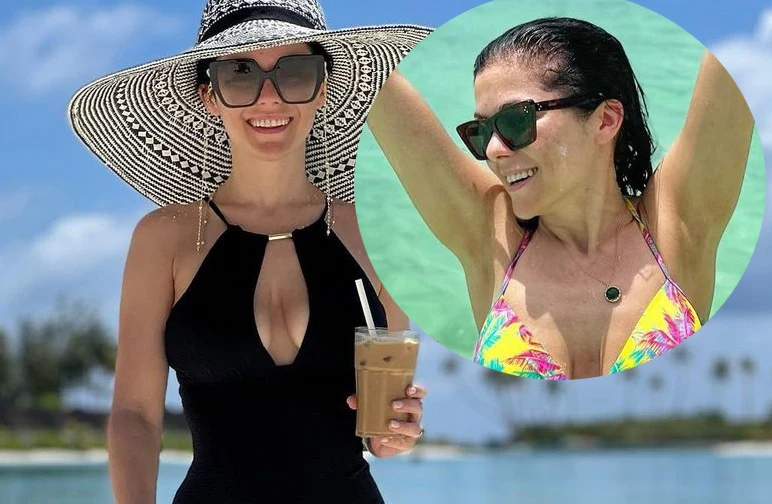 Kasia Cichopek na Malediwach /https://www.instagram.com/katarzynacichopek/